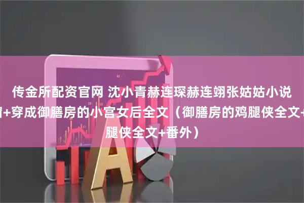 传金所配资官网 沈小青赫连琛赫连翊张姑姑小说无弹窗+穿成御膳房的小宫女后全文（御膳房的鸡腿侠全文+番外）